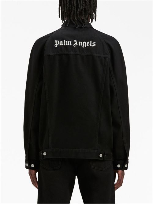 Jacket with logo PALM ANGELS | PMYE038F23DEN0021001